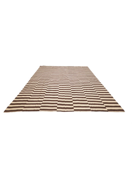 Rug Kilim Vintage Persia 272x350 Dark Brown Cre