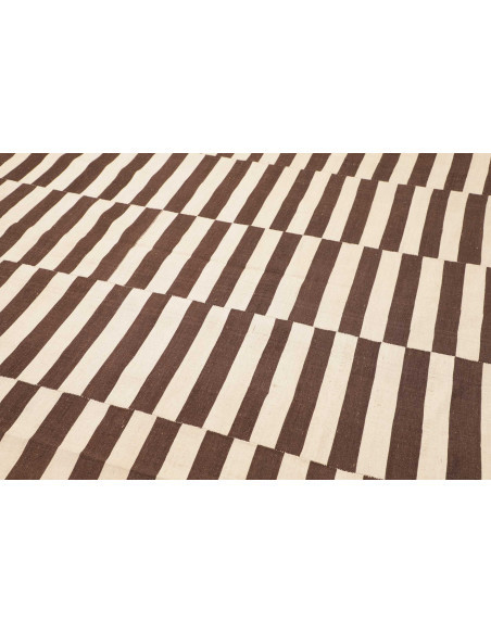 Tappeto Kilim Vintage Persia 272x350 Marrone Sc