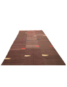 Rug Kilim Vintage Persia 203x400 Brown Red 2