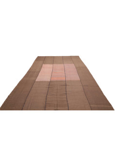 Rug Kilim Vintage Persia 227x405 Brown Sienna 2