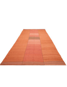 Rug Kilim Vintage Persia 210x443 Burnt Orange S 2