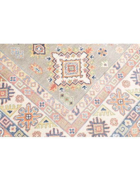 Tappeto Kazak Afghanistan 199x293 Verde Salvia