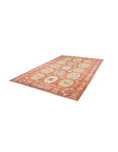 Tappeto Kazak Afghanistan 201x296 Terracotta Az 2