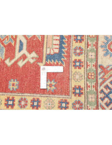 Tappeto Kazak Afghanistan 175x232 Rosso Terraco