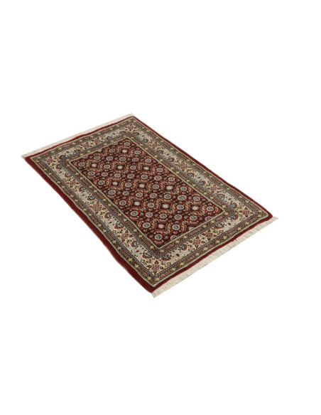 Moud 60x92 Cm Moud Persia Lana Cardata A Mano