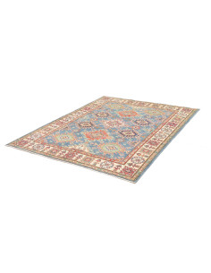 Rug Kazak Afghanistan 151x199 Blue Beige 2