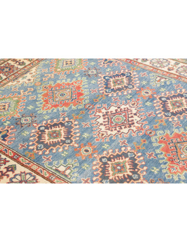 Rug Kazak Afghanistan 151x199 Blue Beige