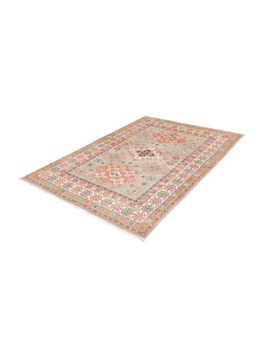 Rug Kazak Afghanistan 147x200 Sage Green Coral