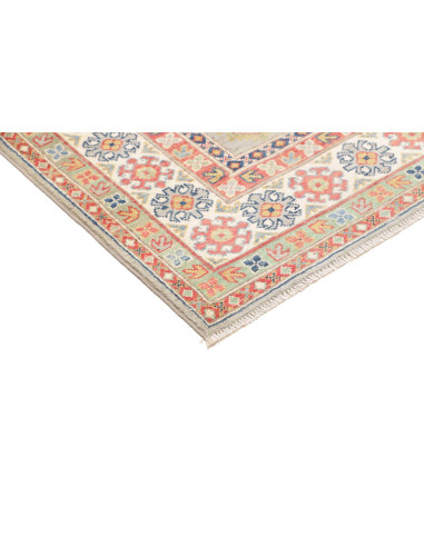 Rug Kazak Afghanistan 147x200 Sage Green Coral