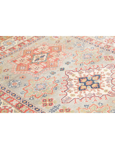 Rug Kazak Afghanistan 147x200 Sage Green Coral