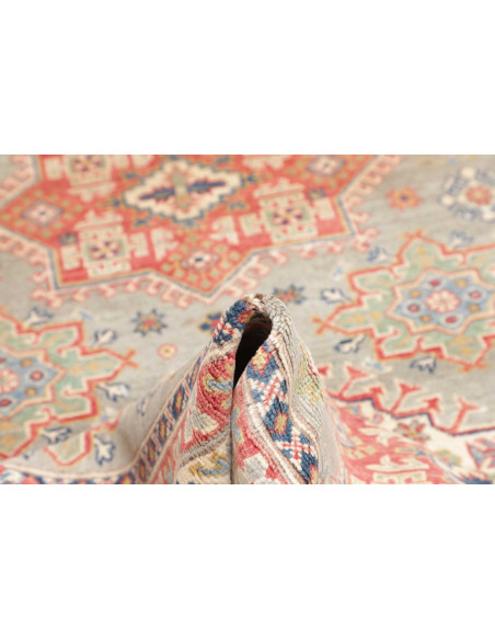 Rug Kazak Afghanistan 147x200 Sage Green Coral