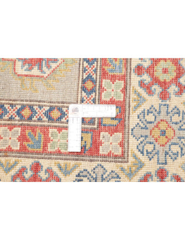 Rug Kazak Afghanistan 147x200 Sage Green Coral