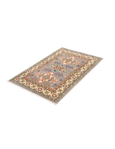 Rug Kazak Co 80x123 Grey-blue Cream