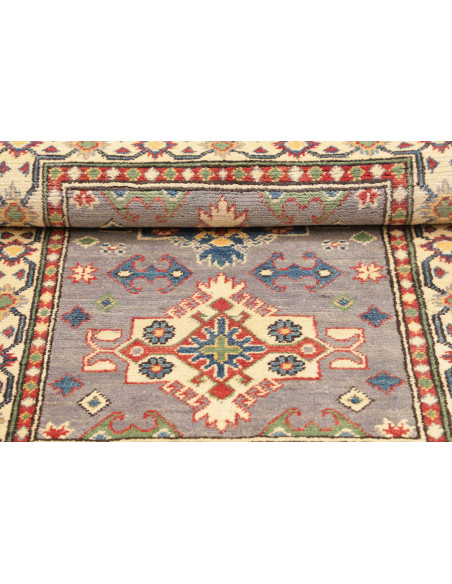 Rug Kazak Co 80x123 Grey-blue Cream