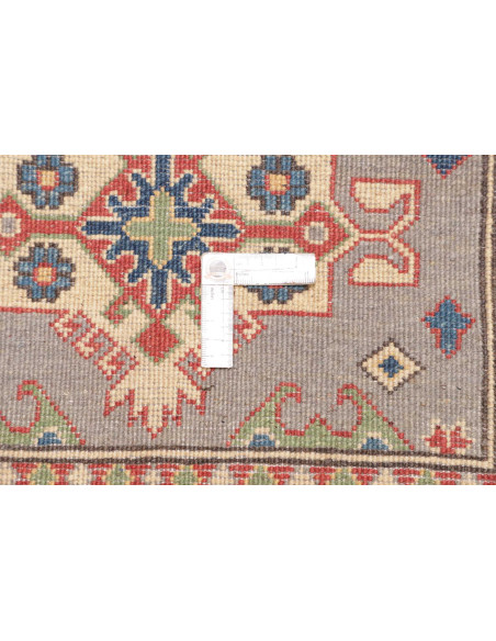 Rug Kazak Co 80x123 Grey-blue Cream