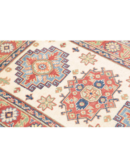 Rug Kazak Co 81x124 Cream With Terracotta And B