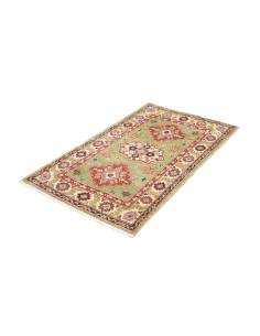 Rug Kazak Co 81x126 Sage Green Terracotta Red 2