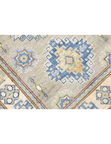 Rug Kazak Co 83x311 Grey Blue