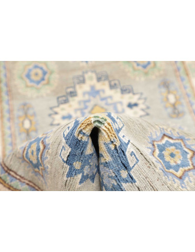 Rug Kazak Co 83x311 Grey Blue