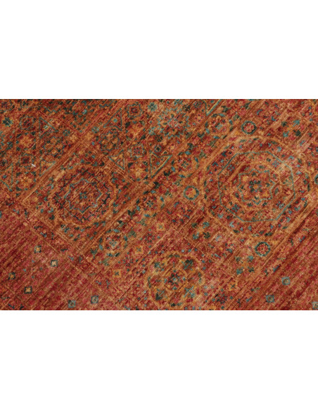 Rug Mamlouk Pakistan 99x151 Terracotta