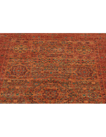 Rug Mamlouk Pakistan 99x151 Terracotta