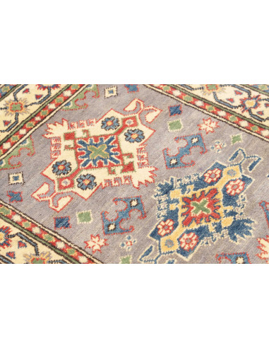 Tappeto Kazak Co Afgahnistan 81x127 Grigio-blu