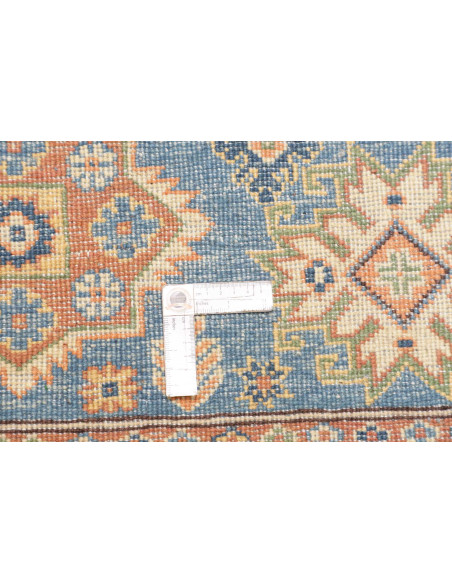 Tappeto Kazak Co Afgahnistan 123x176 Blu Turche