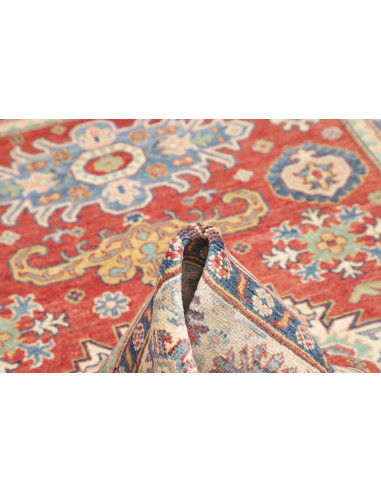 Rug Kazak Co 152x202 Terracotta Blue