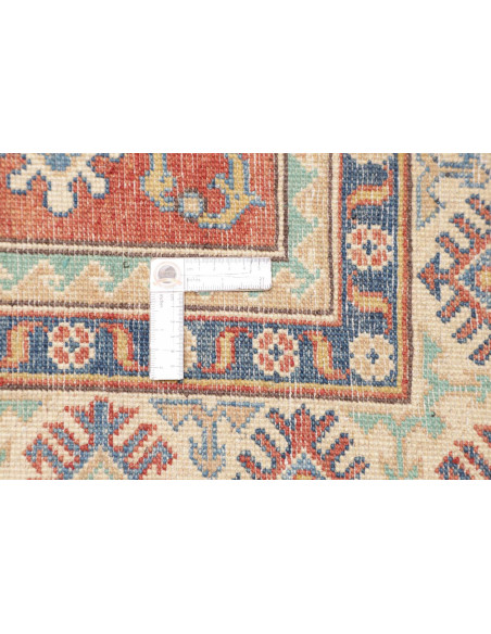 Rug Kazak Co 152x202 Terracotta Blue