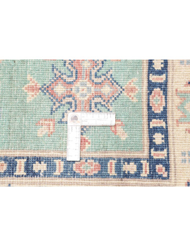 Tappeto Kazak Co Afgahnistan 147x206 Azzurro Ac