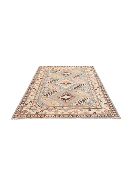 Tappeto Kazak Co Afgahnistan 153x214 Azzurro Ci