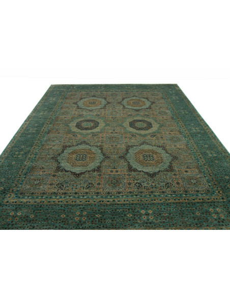 Rug Mamlouk Pakistan 278x359 Teal Aquamarine