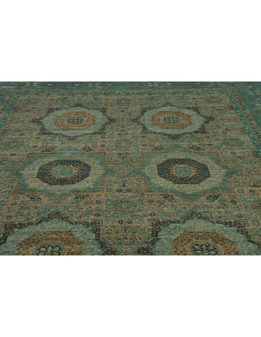 Rug Mamlouk Pakistan 278x359 Teal Aquamarine