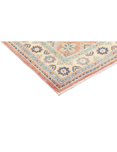 Rug Kazak Co 119x177 Terracotta And Blue