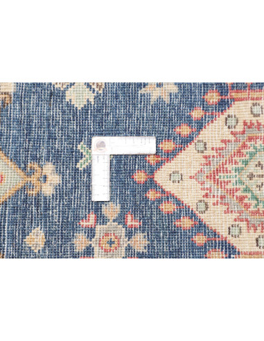 Rug Kazak Co 173x240 Deep Blue Cream