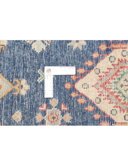 Rug Kazak Co 173x240 Deep Blue Cream