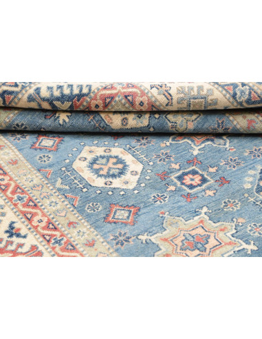 Rug Kazak Co 172x242 Sky Blue Cream