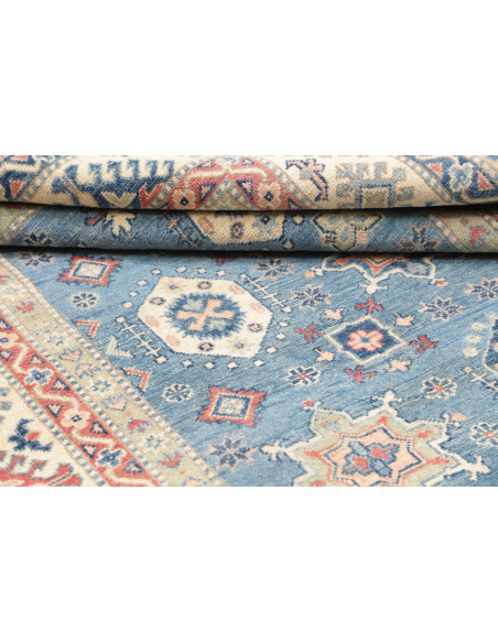 Rug Kazak Co 172x242 Sky Blue Cream