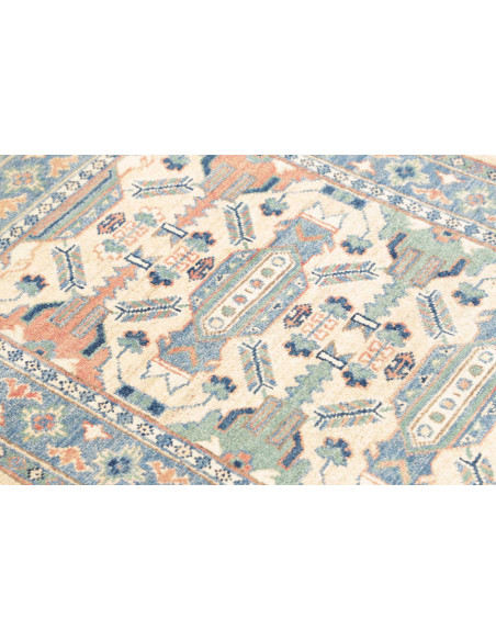 Rug Kazak Co 80x126 Blue Ivory