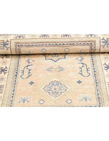 Tappeto Kazak Co Afgahnistan 81x119 Beige Rosat