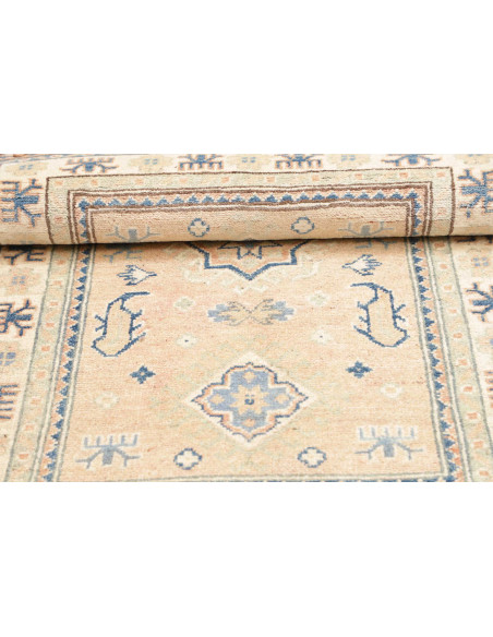 Rug Kazak Co 81x119 Rosy Beige And Blue