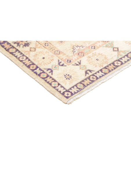 Rug Kazak Co 85x123 Cream With Lavender Peach