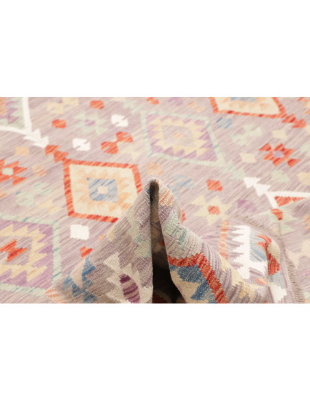 Rug Killim 209x307 Lavender Grey Terracotta