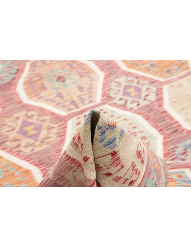 Tappeto Killim Afgahnistan 201x290 Malva Tenue