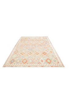 Tappeto Killim Afgahnistan 201x295 Multicolore 2