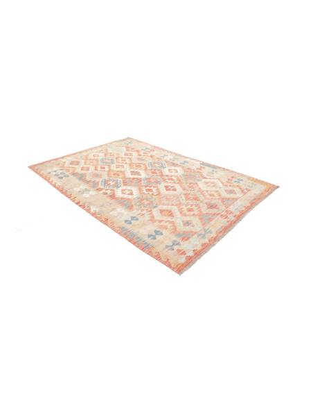 Rug Killim 173x249 Coral Powder Blue