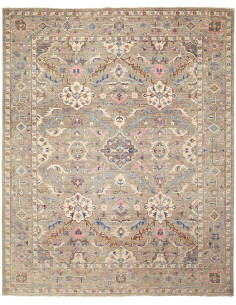 Malka 247x307 Cm Malka, Pakistan, Lana Cardata A Mano