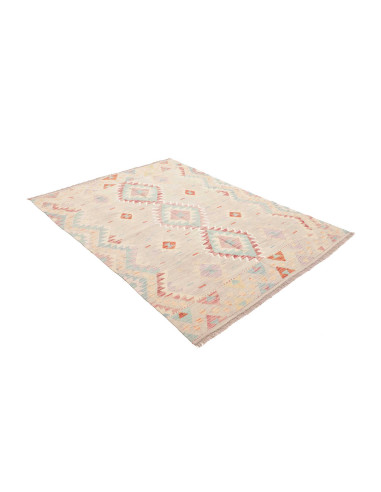 Tappeto Killim Afgahnistan 142x198 Beige Pastel