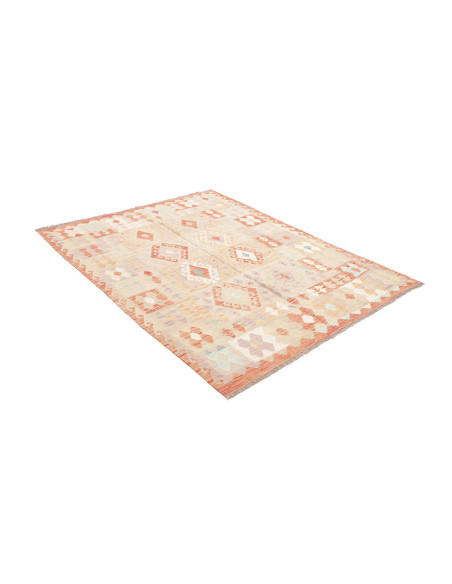 Rug Killim 149x195 Beige Terracotta