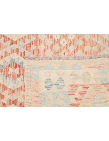 Rug Killim 148x192 Off-white Terracotta